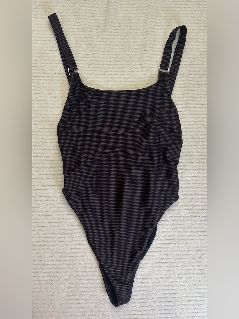 RVCA Women’s Brown/Black Ventura One Piece Swimsuit Size Small